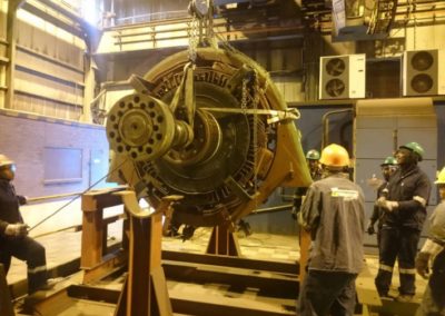 Strip and Installation of recoiler at Mittal Vanderbijlpark